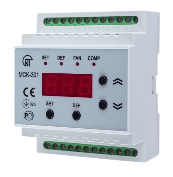 МСК-301-3 контроллер управления термоприборами в помещении