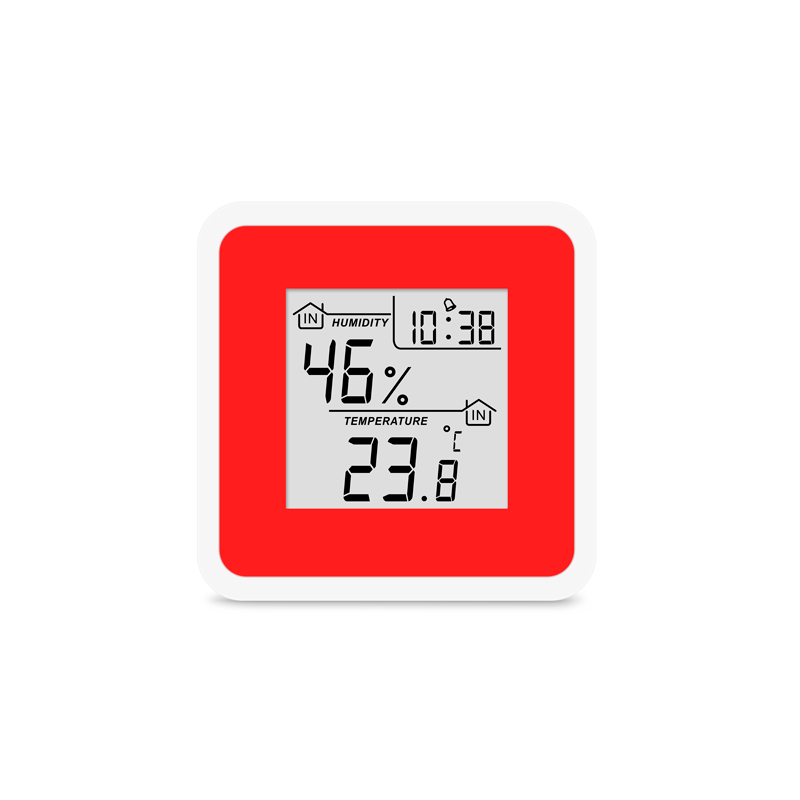 Т-07 термогигрометр красный